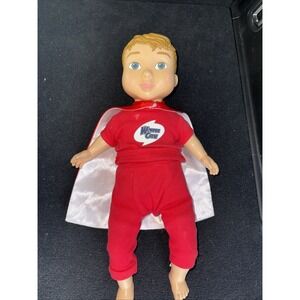 Playmonster Wonder Crew Superhero Will Doll w/Outfit And Cape 17" tall 2016